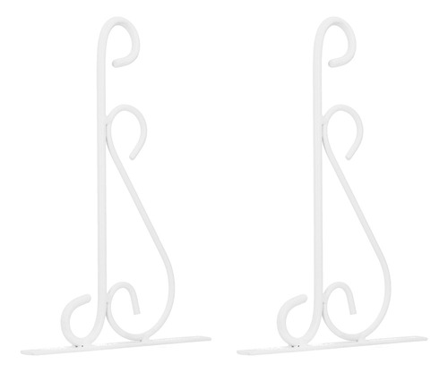 Soporte De Pared De Hierro Forjado Para Colgar Plantas Con F