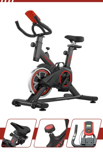 Bicicleta Ergométrica Spinning Redfin Residencial Vertical Roda I...