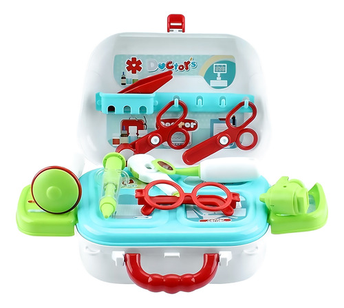 Set De Juguete Maletin 2 En 1 Accesorios De Doctor