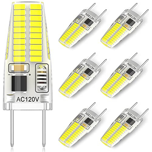 Gaormii Bombilla Led G8 Regulable 3w T4 Jcd Tipo Bi-pin Base