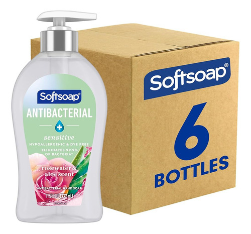 Jabón De Manos Líquido Antibacteriano Softsoap, Jabón De Man