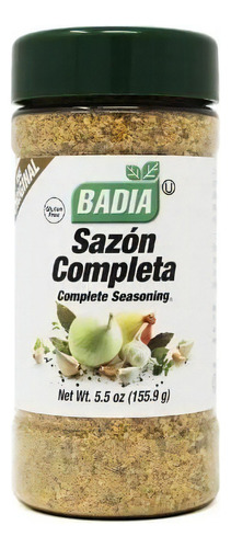 Sazón Completa Badia 155,9 Grs - Gluten Free - Orig Usa