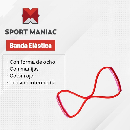 Imagen 6 de 8 de Set De 3 Bandas Elasticas Larga + Ocho + Redonda