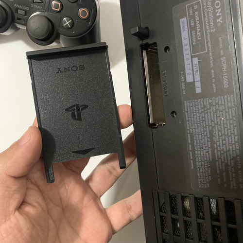 Console Ps2 Fat 15000 Bloqueado Japonês Completo Preto (Usado)