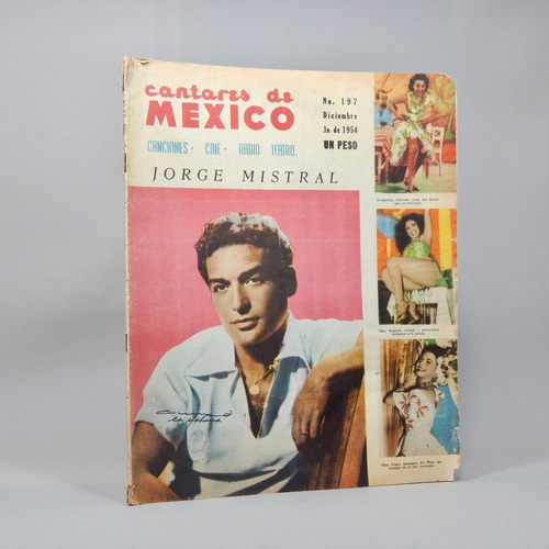 Cantares De México #197 Diciembre De 1954 Jorge Mistral Q0