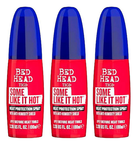 3 Aerosol Protector Térmico Para Peinado Tigi Bed Head 100ml