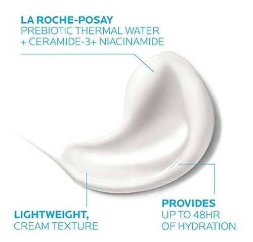 Crema Hidratante Facial De Doble Reparación La Rocheposay To