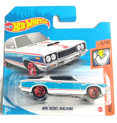 Hot Wheels Carro Amc Rebel Machine Original Colección