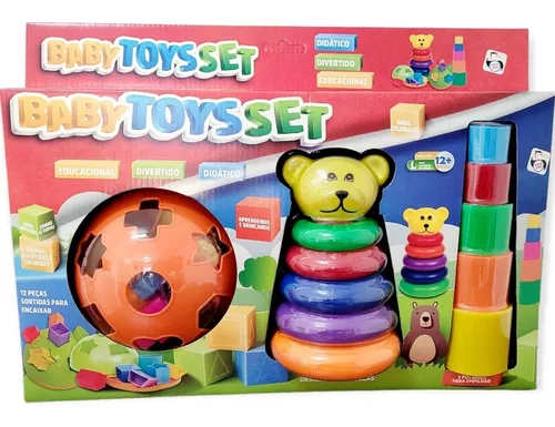 Brinquedos educativos para crianças dos 2 aos 3 anos