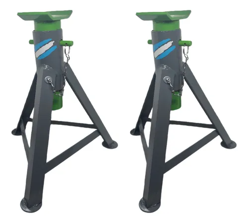 Kit X2 Caballetes Para Autos 2 Tn - Taller Mecanico
