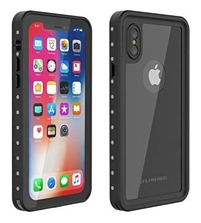 Funda Para iPhone X / Xs, Negro/resistente/sellada