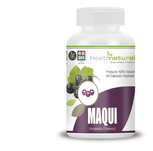 Maqui (60 Cáps. Vegetales / 500mg) Health Natural