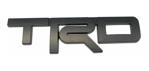 Emblema Toyota Trd Negro Universal