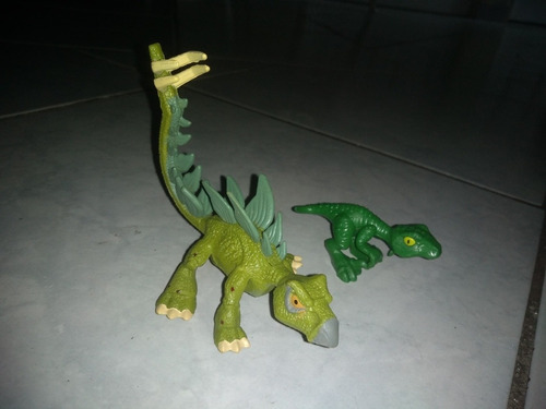 Jurassic World Mini Stegosaurus Bendy Biters Raptor Imaginex