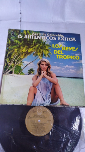 Los Reyes Del Trópico 15 Auténticos Éxitos Disco De Vinil 