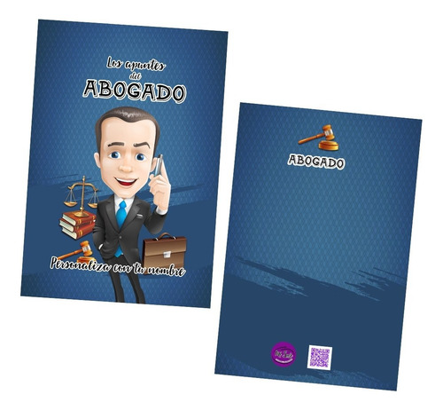 Libreta De Apuntes Personalizadas Profesiones Abogado