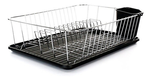 Secaplatos Con Accesorios Seca Plato Metal Plastico Cubierto