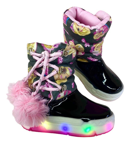 Hermosas Botas Para Niñas De Luces 