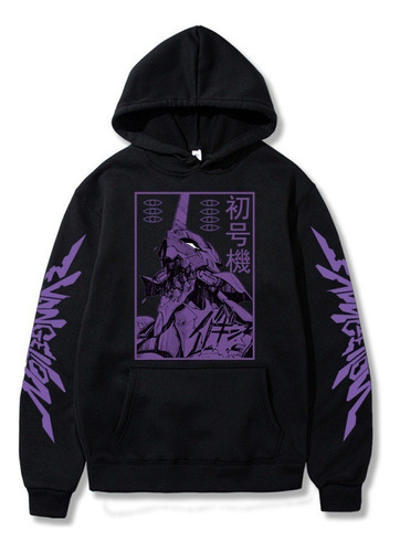 Anime Neon Genesis Evangelion 01 Eva Sudadera Con Capucha