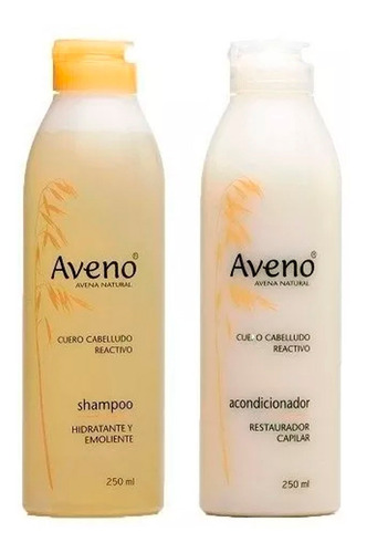 Imagen 2 de 8 de Acondicionador Aveno En Botella De 250ml De 250g