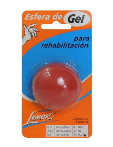 Esfera De Gel Para Rehabilitacion Manos Pies