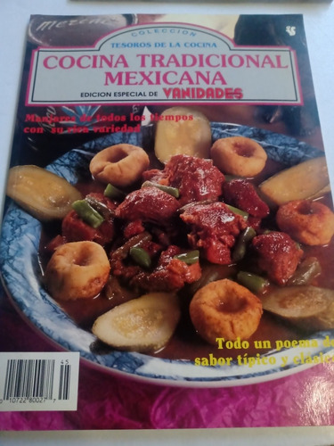 Cocina Tradicional Mexicana Especial Vanidades Recetario