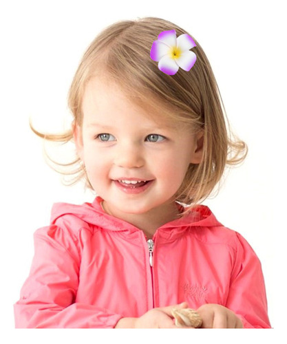 12 Pinzas Para El Pelo Con Diseño Floral Para La Fiesta Hawa
