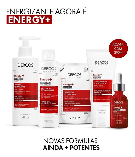 Vichy Dercos Energy+ - Condicionador Fortalecedor 200ml - An