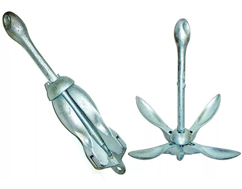 Ancla Plegable 4 Kg Compacta Ideal Kayaks Gomon Bote Lancha