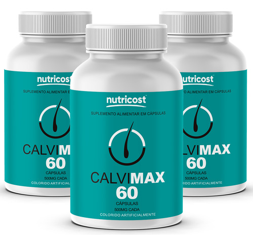 Calvimax 60 Cápsulas Original - Suplemento Envio Expresso Foli Fix