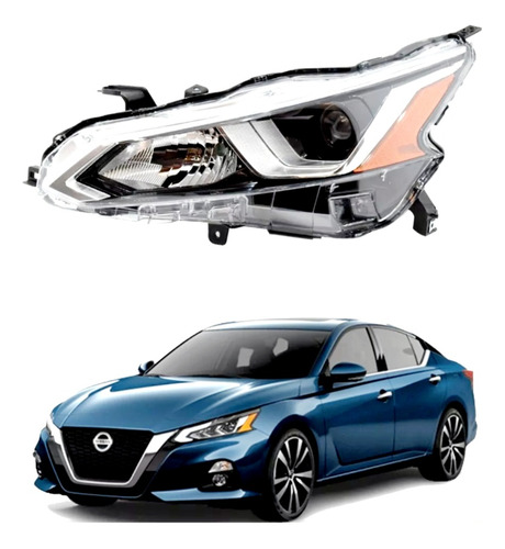 2019-2020 Nissan Altima Faro Foco Unidad Led Nueva Izquierdo