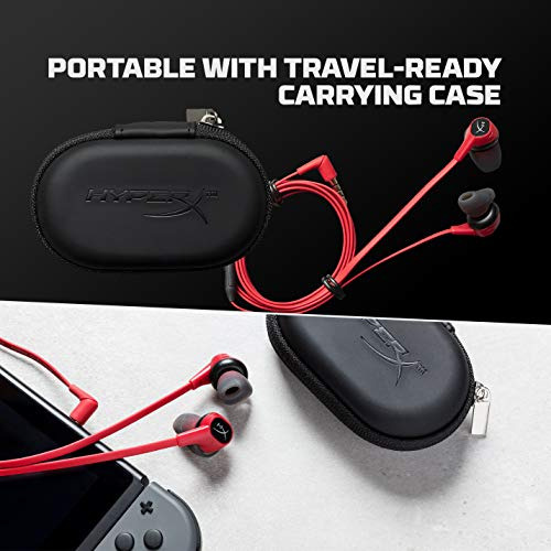 Audifonos Hyperx - Negro Y Rojo Rojo
