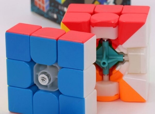 Imagen 6 de 6 de Cubo Rubik Moyu Meilong 3x3 Profesional Para Velocidad Nuevo