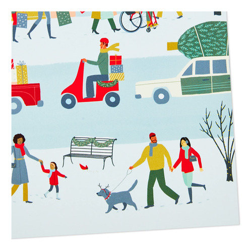 Surtido De Tarjetas Navideñas Hallmark En Caja, 24 Diseños