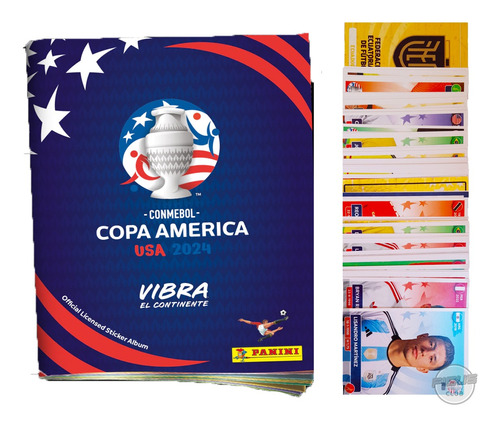 Copa America 2024 Panini - Álbum + 150 Figuritas