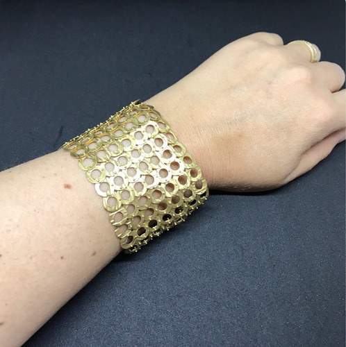 Pulseira Em Ouro Amarelo - Maravilhosa!!