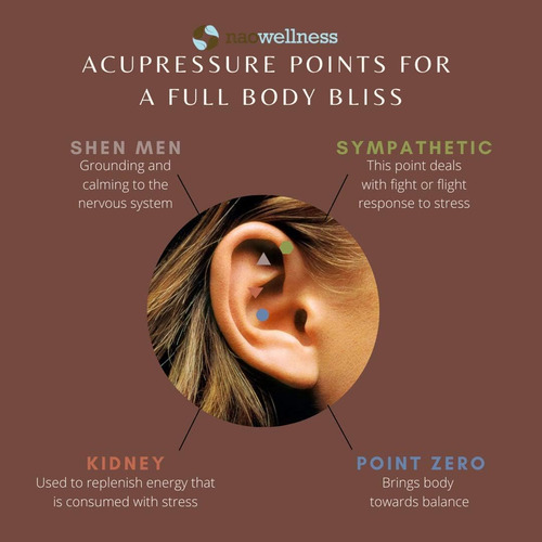 Nao Wellness - Semillas De Oreja De Oro De 24 Quilates, Kit