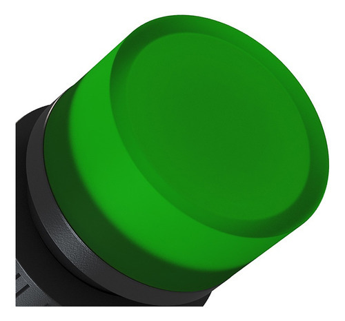 Botón de señal verde 220-240 Vac de 22 mm con resistencia Csw - Weg