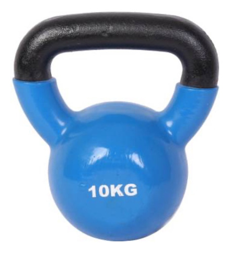 Kettlebell 10kg Pesa Rusa Recubierta En Vinilo Entrenamiento