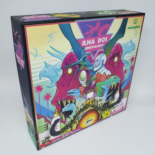 Jogo Boardgame Ilha Dos Dinossauros (Usado)