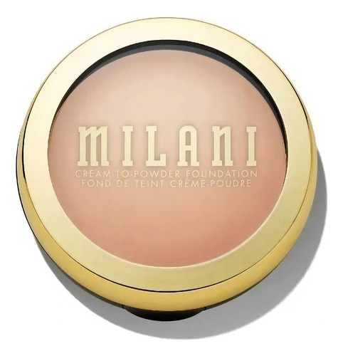 Base de maquillaje Milani Foundation Conceal + Perfect Smooth Finish Cream To Powder tono 208 buff