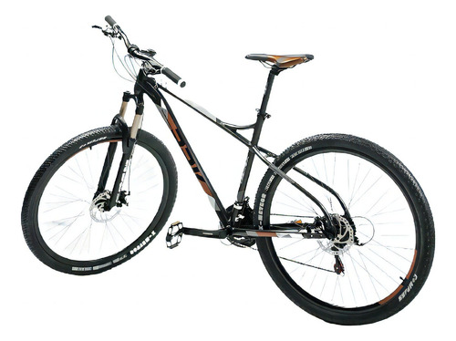 Mountain bike PRK Cycling Club Instinct R29 M 21v frenos de disco mecánico cambios Shimano TY-300 y Shimano TZ500 color negro/marrón  