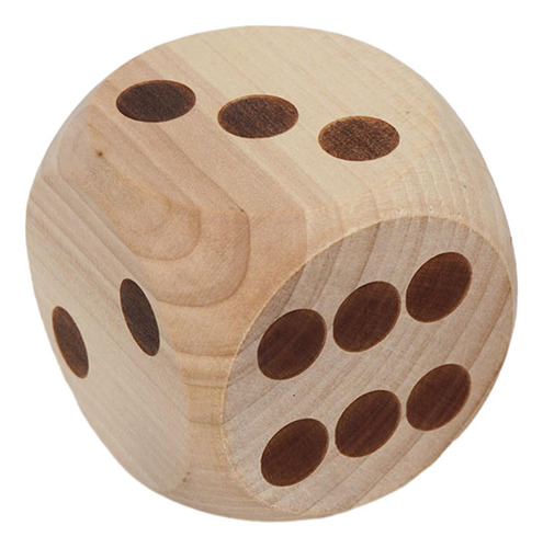 Juego De Mesa De Dados De Madera De 6 Caras, Colección De