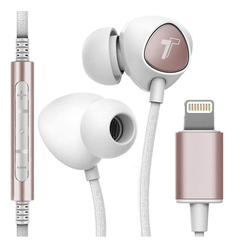 Auriculares Thore iPhone V110 Con Certificación Apple Mfi, D