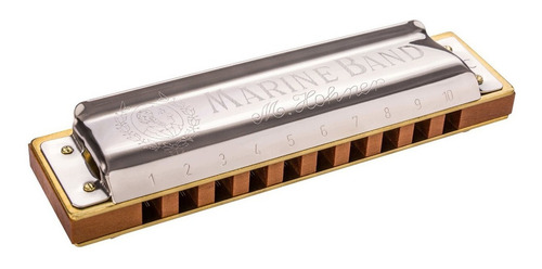 Armonica Profesional Hohner Marine Band C (en Do) Alemana