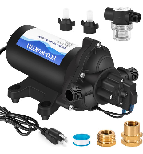 Bomba De Presión De Agua Industrial 33 110v Ac 4.0gpm ...