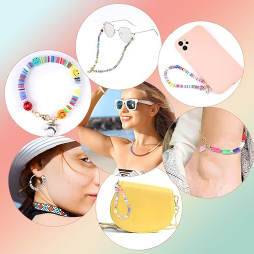 Cuentas De Arcilla Para Pulseras Kit Para Hacer Pulseras Diy