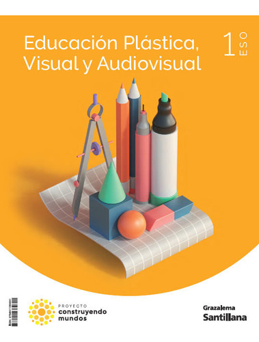 Educac Plastica Y Visual Andal 1eso Cm Ed24, De Aa.vv. Proyecto Construyendo Mundos, Vol. 1. Editorial Ediciones Grazalema, S.l., Tapa Blanda En Español