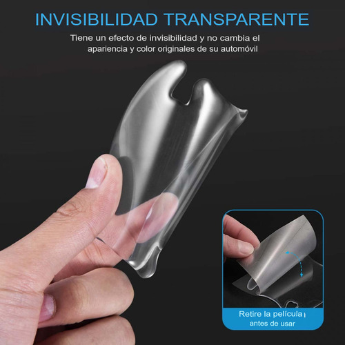 Calcomanias Transparentes Puertas Anti Rayones Set 8 Piezas