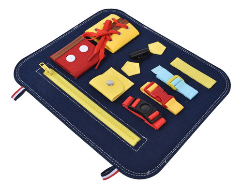 Actividad Educativa Para Bebés Con Tablero Sensorial
